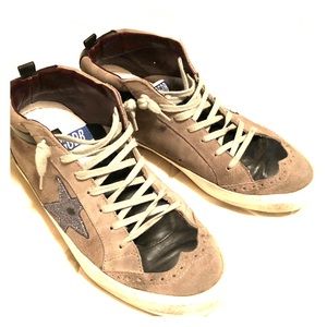 Golden Goose Design Brand Mid Super Star Sneakers